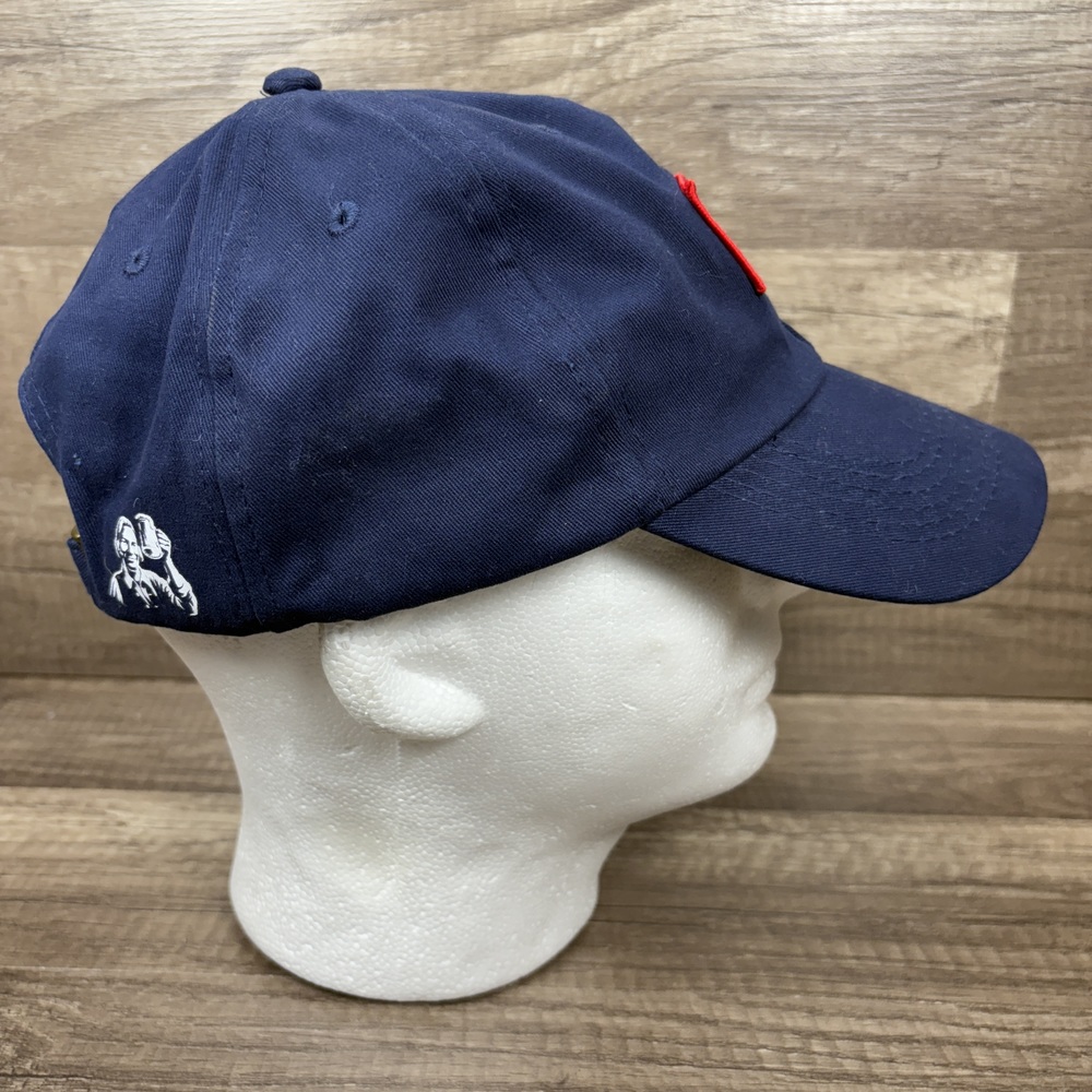 Samuel Adams Cap Hat Blue Adjustable Strapback One Size Beer - Picture 4 of 9